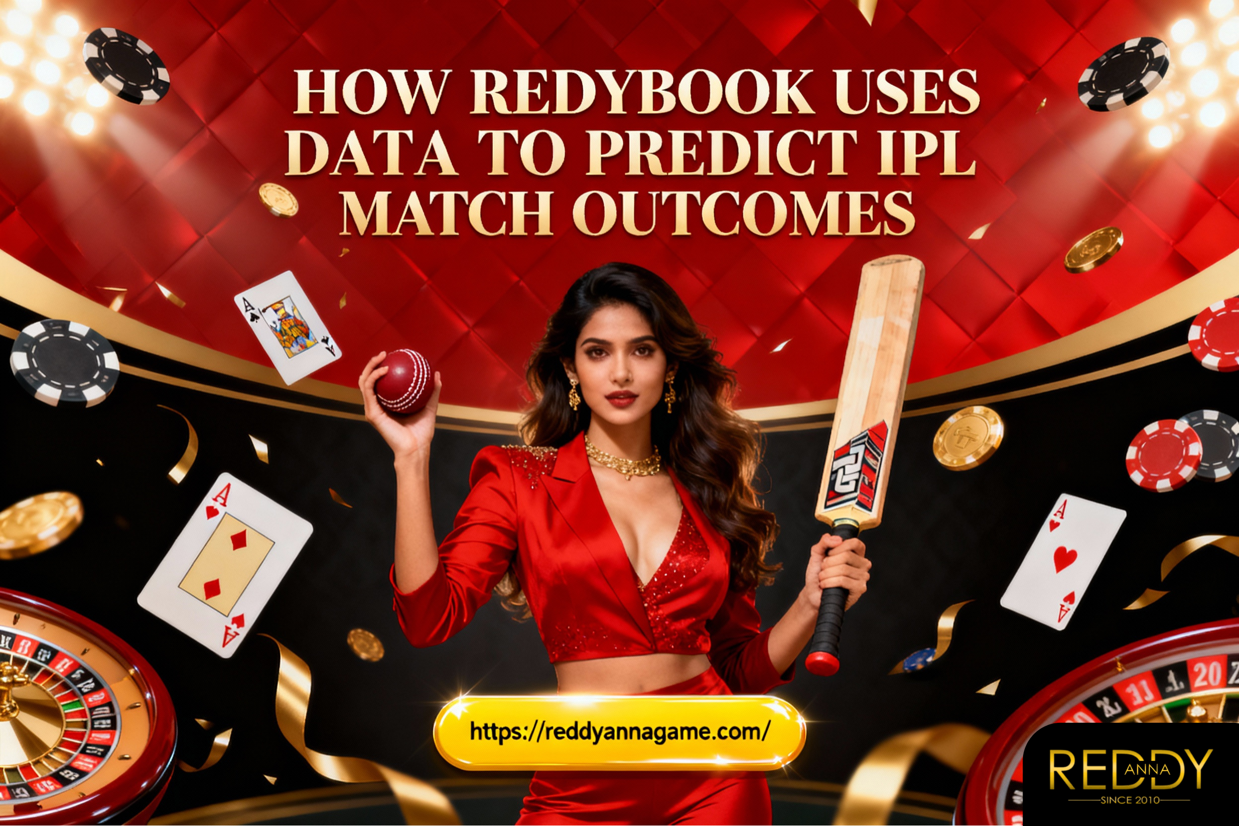 How Reddybook Uses Data to Predict IPL Match Outcomes